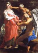 Time Orders Old Age to Destroy Beauty Pompeo Batoni